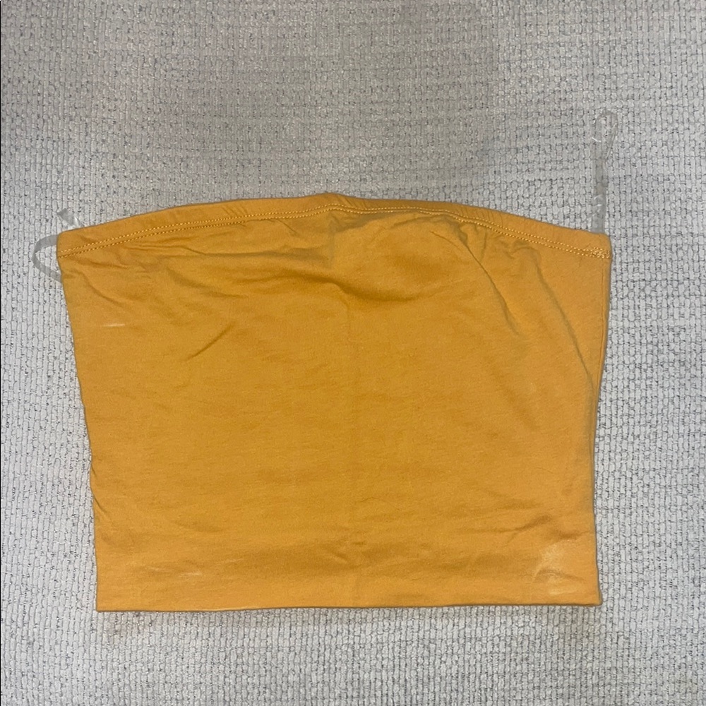 Mustard Yellow Tube Top
